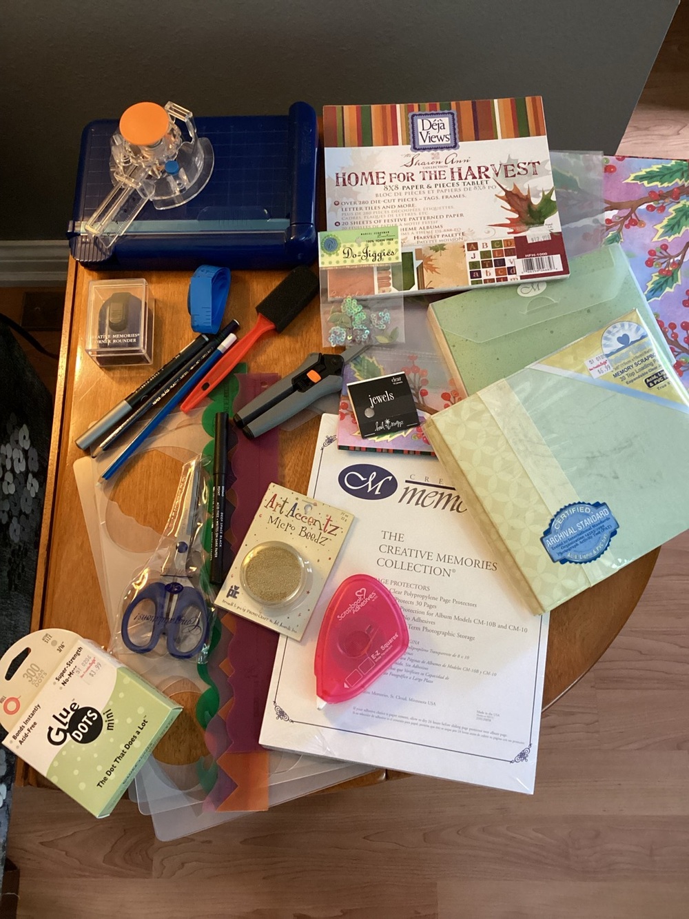 Scrapbooking Lot Creative Memories Fiskars Templates Papers Tools Albums